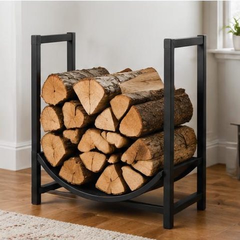 Porte-bûches acier