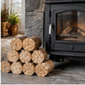 Bûches densifiées nuit