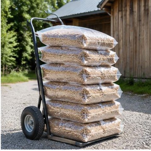 Lot chauffage pellets